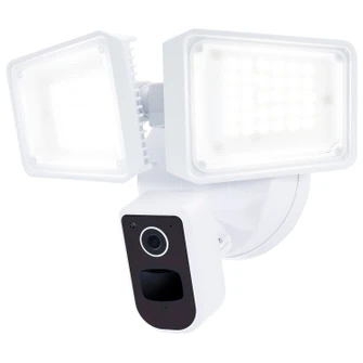 LED Outdoor Security Light with Camera in White (72|65-920)