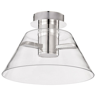 Edmond LED Semi Flush Mount in Polished Nickel (72|62-2053)