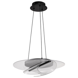 Geneva LED Pendant in Matte Black (72|62-2025)