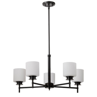 Warren Five Light Chandelier in Gun Metal (72|60-8038)