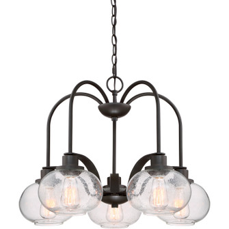 Trilogy Five Light Chandelier in Old Bronze (10|TRG5105OZ)