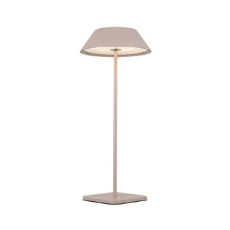 Pela LED Table Lamp in Moonstone Gray (347|TL66714-MN)
