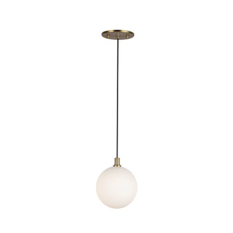 Bolla LED Pendant in Brushed Gold/Opal Glass (347|PD3106-BG/OP)