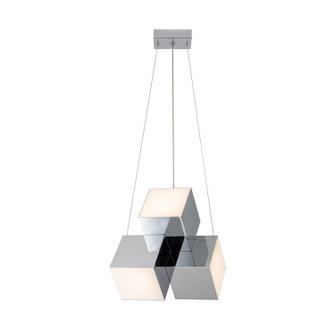 Tetra LED Pendant in Chrome (347|PD20616-CH-UNV)