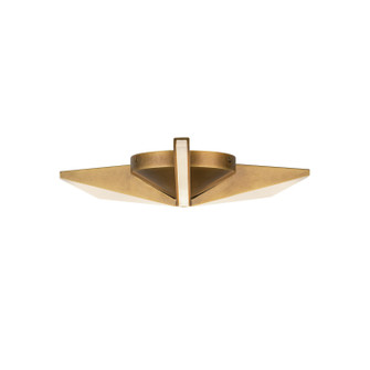Tachi LED Flush Mount in Vintage Brass (347|FM64215-VB)