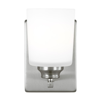 Vinton One Light Wall / Bath Sconce in Brushed Nickel (1|4120901-962)