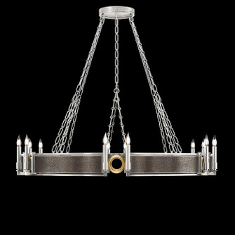 Mirage Chandelier in Silver Leaf/Brass/Pebble (48|100048-411)