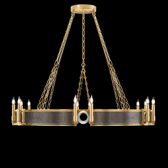 Mirage Chandelier in Gold Leaf/Nickel/Pebble (48|100048-321)