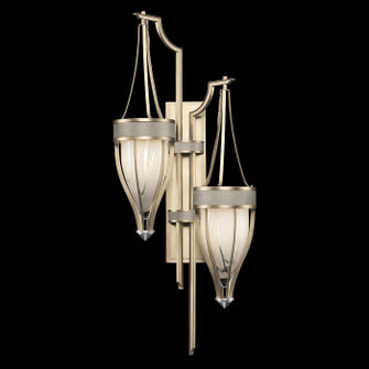 Mirage Two Light Wall Sconce in Champagne/Nickel/Coco (48|100046-622)