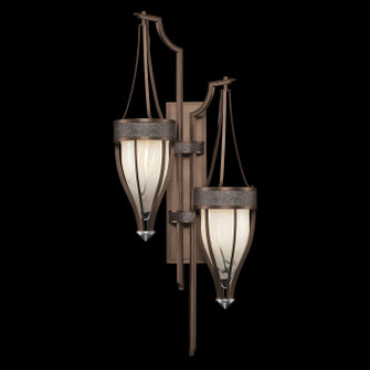 Mirage Two Light Wall Sconce in Bronze/Nickel/Pebble (48|100046-221)