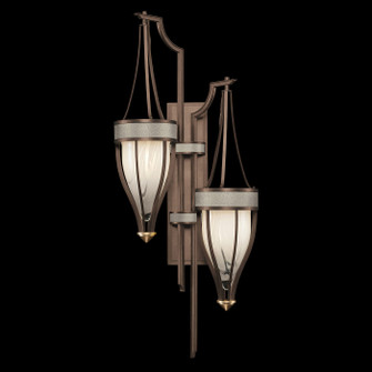 Mirage Two Light Wall Sconce in Bronze/Brass/Coco (48|100046-212)