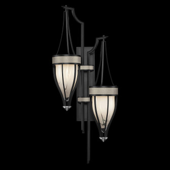 Mirage Two Light Wall Sconce in Black (48|100046-122)