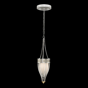 Mirage One Light Pendant in Silver Leaf/Brass/Coco (48|100045-412)