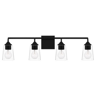 Thoresby Four Light Bath in Matte Black (10|THO8631MBK)