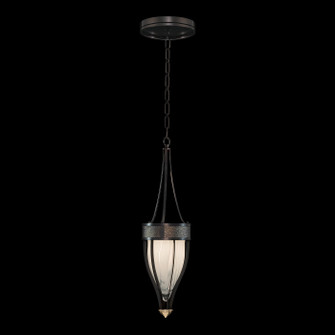 Mirage One Light Pendant in Black Iron/Brass/Black Knight (48|100045-113)