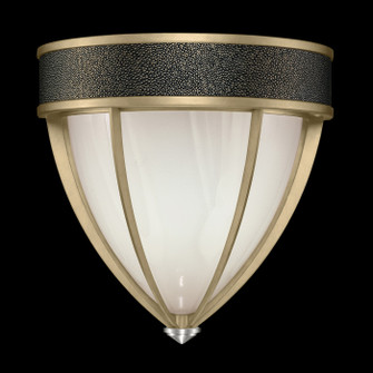 Mirage One Light Wall Sconce in Soft Gold Leaf/Nickel/Black Knight (48|100043-523)