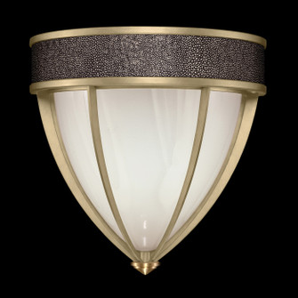 Mirage One Light Wall Sconce in Soft Gold Leaf/Brass/Pebble (48|100043-511)