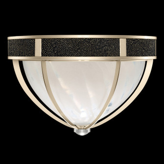 Mirage Three Light Flush Mount in Champagne/Nickel/Black Knight (48|100042-623)