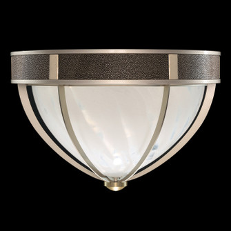 Mirage Three Light Flush Mount in Champagne/Brass/Pebble (48|100042-611)