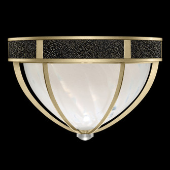 Mirage Flush Mount in Soft Gold Leaf/Nickel/Black Knight (48|100042-523)