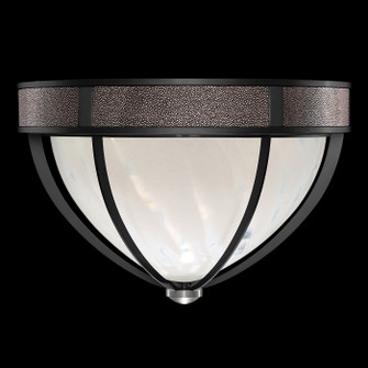 Mirage Flush Mount in Black Iron/Nickel/Pebble (48|100042-121)