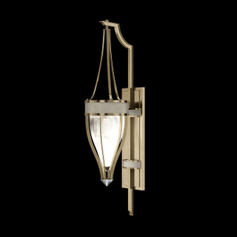 Mirage One Light Wall Sconce in Soft Gold Leaf/Nickel/Coco (48|100039-522)