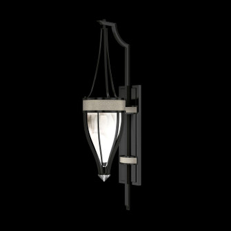 Mirage One Light Wall Sconce in Black Iron/Nickel/Coco (48|100039-122)