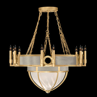 Mirage 15 Light Chandelier in Gold Leaf/Brass/Coco (48|100037-312)