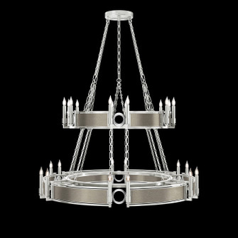Mirage Chandelier in Silver Leaf/Nickel/Coco (48|100036-422)