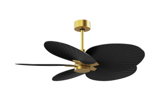 Alessandra Tropical 48'' Ceiling Fan in Brushed Brass (101|AKTP-BRBR-BK)
