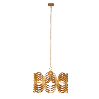 Botanica Eight Light Pendant in Warm Gold (33|523858WGL)