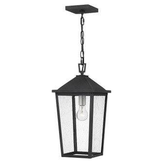 Stoneleigh One Light Outdoor Hanging Lantern in Mottled Black (10|STNL1909MB)