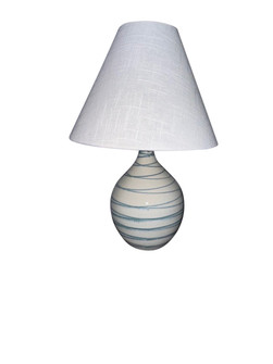Scatchard One Light Accent Lamp in Emerald Wave (30|GS200-EW)