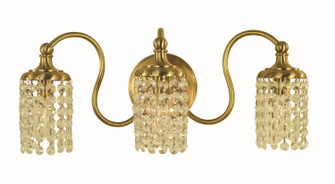 Eliana Three Light Wall Sconce in Matte Black (8|5903 MBLACK)
