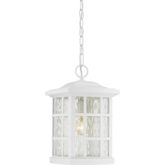 Stonington One Light Outdoor Hanging Lantern in Matte White (10|SNN1909W)