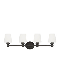 Xavierre Four Light Vanity in Aged Iron (454|VS22104AI)