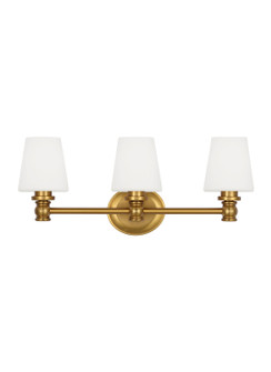 Xavierre Three Light Vanity in Burnished Brass (454|VS22103BBS)