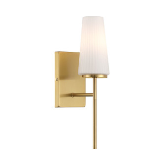 One Light Wall Sconce in Natural Brass (446|M90115NB)