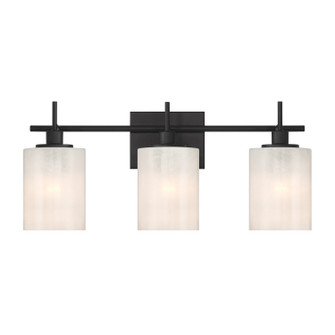 Three Light Bathroom Vanity in Matte Black (446|M80084MBK)