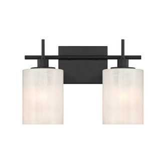 Two Light Bathroom Vanity in Matte Black (446|M80083MBK)