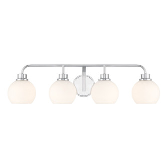 Four Light Bathroom Vanity in Chrome (446|M80082CH)