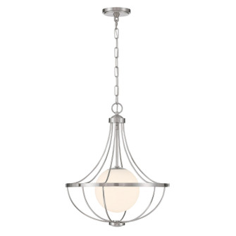 One Light Pendant in Brushed Nickel (446|M7047BN)