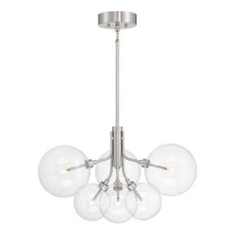 LED Chandelier in Brushed Nickel (446|M100135BN)