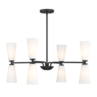 Eight Light Chandelier in Matte Black (446|M100126MBK)