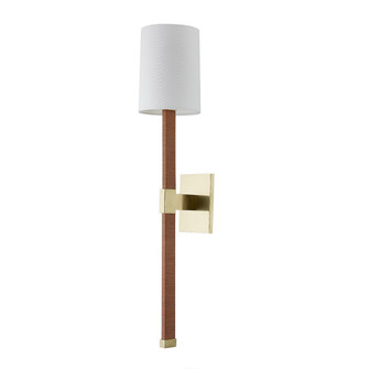 Minnetonka One Light Wall Sconce in Aged Brass (70|6130-AGB)