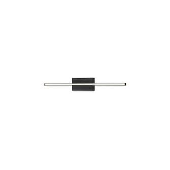 Vega Minor LED Wall Sconce in Black (347|WS18224-BK-UNV)