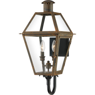 Rue De Royal Two Light Outdoor Wall Lantern in Industrial Bronze (10|RO8311IZ)