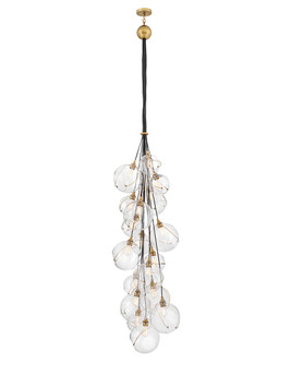 Skye LED Chandelier in Heritage Brass (13|30309HBR)