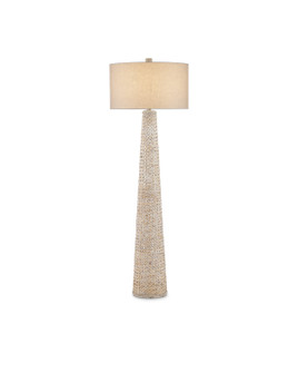Birdsong One Light Floor Lamp in Whitewash (142|8000-0166)