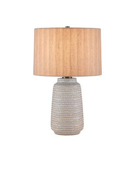 Owen One Light Table Lamp in Off-White/Light Brown/Antique Brass (142|6000-0978)